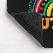 Autismus Verschiedene Fähigkeiten nicht Behinderun Mousepad (Ecke)
