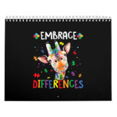 Autismus| Verschiedene Spuren von Giraffe Puzzle Kalender (Titelbild)