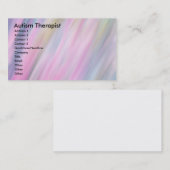 Autismus Visitenkarte (Vorne/Hinten)