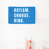Autismus wählen Art Banner modern (InSitu)