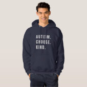 Autismus wählen Art Pullover Hoodie modern (Vorne ganz)