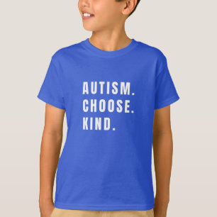 Autismus wählt freundlichen Kids T - Shirt modern