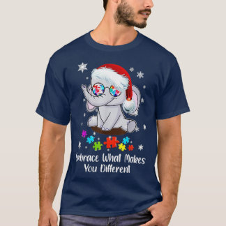 Autismus Weihnachten verkörpert das, was Sie ander T-Shirt