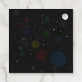 Autismus Weihnachts-Party Geschenkanhänger (Rückseite)