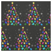 Autismus Weihnachtsbaum Stoff (Muster)