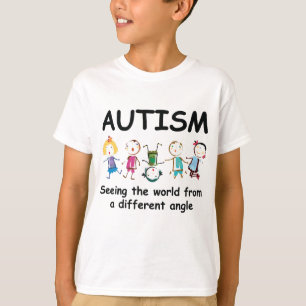Autismus...Weltbild aus einem anderen Blickwinkel T-Shirt