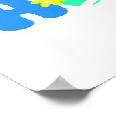 Autismusakzeptanz (2 poster (Ecke)