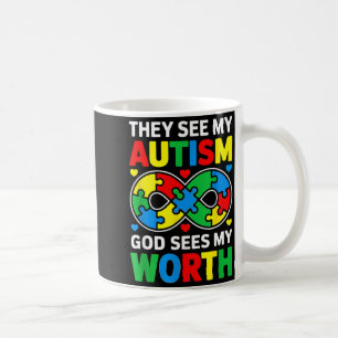 Autismusakzeptanz für Männer Frauen Kinder Autismu Kaffeetasse