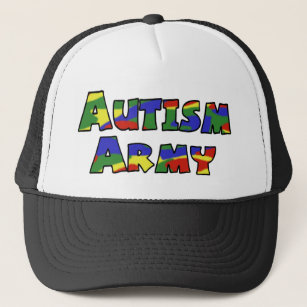Autismusarmeehut Truckerkappe