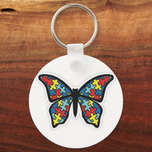 AUTISMUSBEWUSSTSEIN SCHLÜSSELANHÄNGER (Vorderseite)