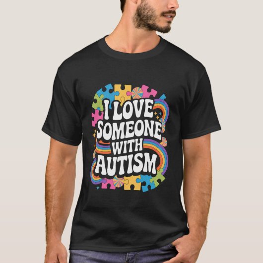 Autismusbewusstsein T-Shirt (Vorderseite)