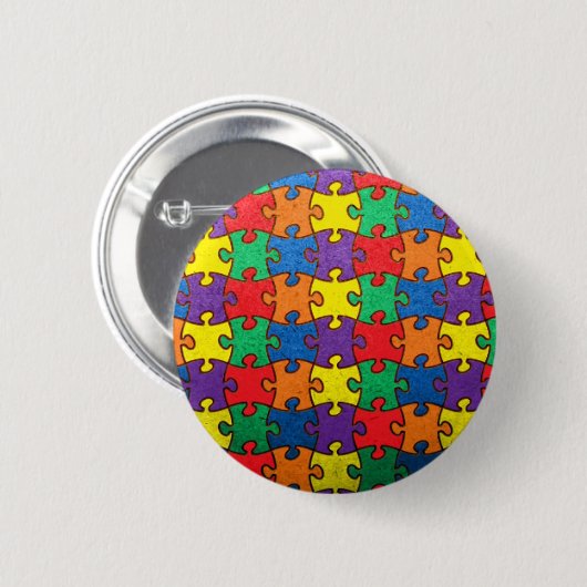 Autismusknopf Button (Vorne & Hinten)