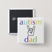 Autismusvati Button (Vorne & Hinten)