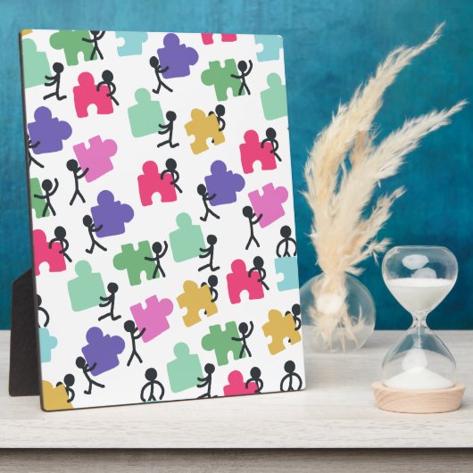 Autisten Fotoplatte (Seite)