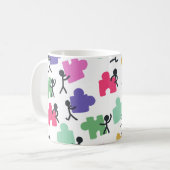 Autisten Kaffeetasse (Vorderseite Links)