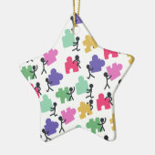 Autisten Keramik Ornament (Links)