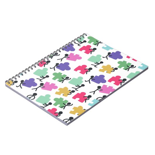 Autisten Notizblock (Linke Seite)