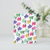 Autisten Postkarte (Stehend Vorderseite)