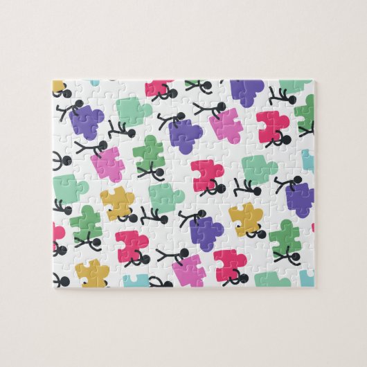 Autisten Puzzle (Horizontal)