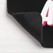 Autistic Af _ Autismus Awareness Mousepad (Ecke)
