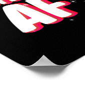 Autistic Af _ Autismus Awareness Poster (Ecke)