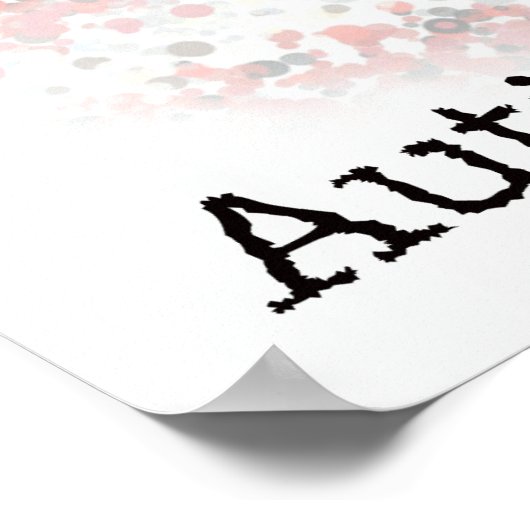 Autistic American Poster (Ecke)