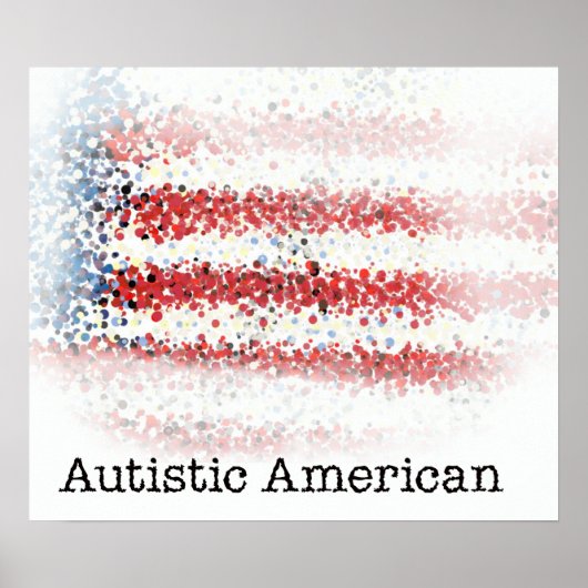 Autistic American Poster (Vorne)