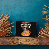 Autistic and Gay Skeleton Funny Autismus Bewusstse Fotoplatte (Seite)