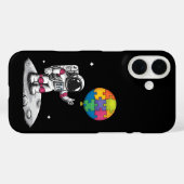 Autistic Astronaut Balloon Space Autiseness Awaren Case-Mate iPhone Hülle (Rückseite (Horizontal))