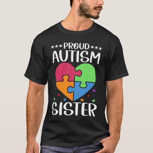 Autistic Autism Awareness Month Cute Proud Autism T-Shirt (Vorderseite)