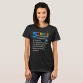Autistic Daughter Autismus Awareness Support Mama T-Shirt (Vorne ganz)