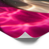 Autistic Girl Sensory Journey Awareness Poster (Ecke)