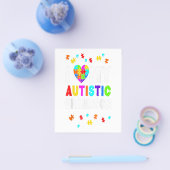 Autistic Grandson Autismus Awareness Autistic Gift Flyer (Einzeln)