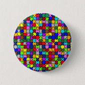 Autistic Jigsaw Button (Vorderseite)