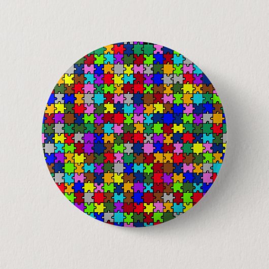 Autistic Jigsaw Button (Vorderseite)