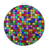 Autistic Jigsaw Dartscheibe (vorne)
