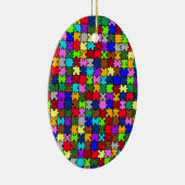 Autistic Jigsaw Keramikornament (Rechts)
