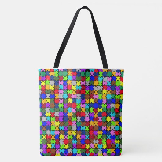 Autistic Jigsaw Tasche (Vorderseite)