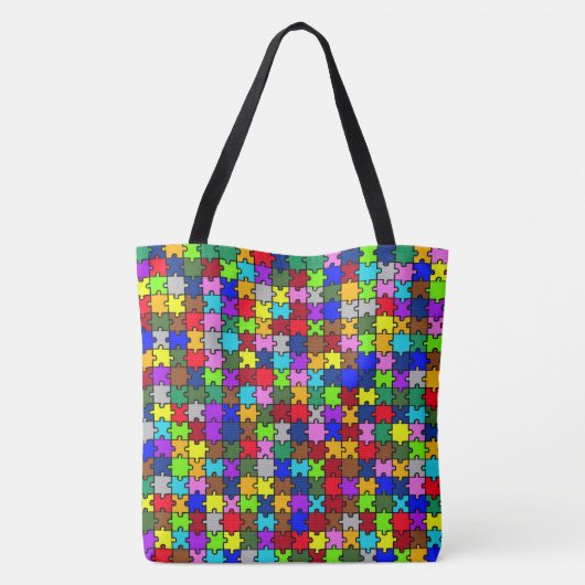 Autistic Jigsaw Tasche (Rückseite)