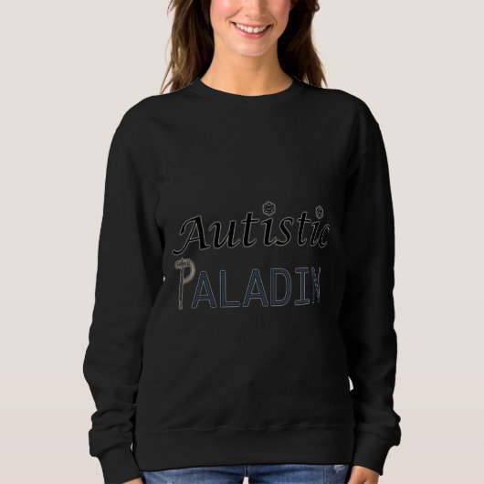 Autistic Paladin Angepasst Scoop Sweatshirt (Vorderseite)
