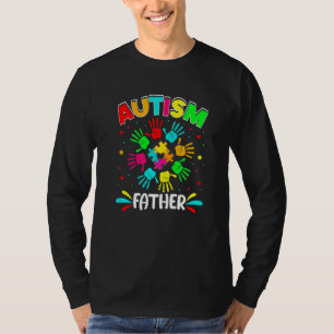 Autistic Pater Puzzle Unterstützung Familie Autism T-Shirt