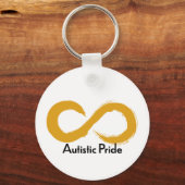 Autistic Pride Schlüsselanhänger (Vorderseite)
