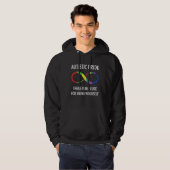 Autistic Pride There Is No Cure For Being Yourself Hoodie (Vorne ganz)