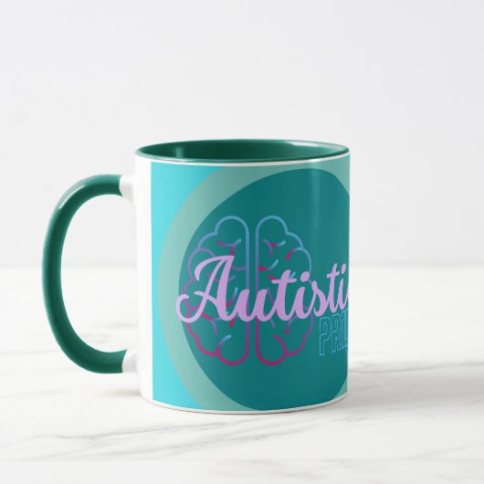 Autistic Prix Aquamarin Coffee Tasse (Links)