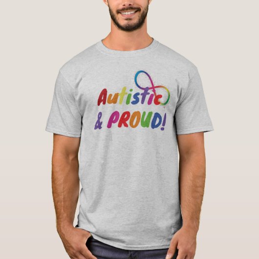 Autistic & Proud - Autistic Prix Shirt (Vorderseite)