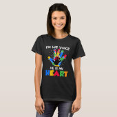 Autistic solidarity for autistic child Autism Awar T-Shirt (Vorne ganz)