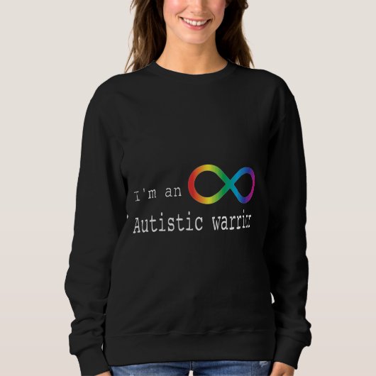 Autistic Warrior Sweatshirt (Vorderseite)
