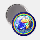 Autistic Zuhause Planet Magnete Magnet (Vorderseite/Rückseite)