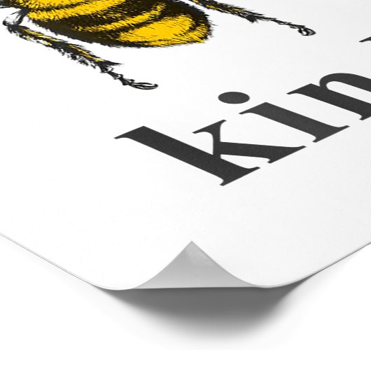 autistisch | Autismus be Kind Beekeeper Puzzle Pie Poster (Ecke)