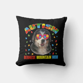 autistisch | Autismus Bernese Mountain Hund Mama P Kissen